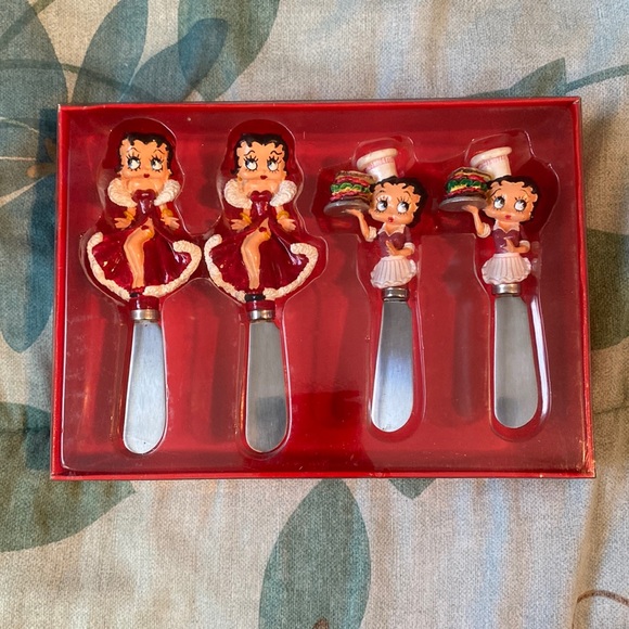 Vintage Limited Edition Betty Boop spreaders - Picture 1 of 6